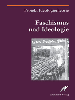 cover image of Faschismus und Ideologie